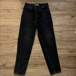 PacSun Women's Straight Leg Black Jeans